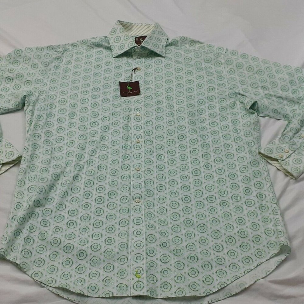 NWT Tailorbyrd Long Sleeve Button Down Shirt XL